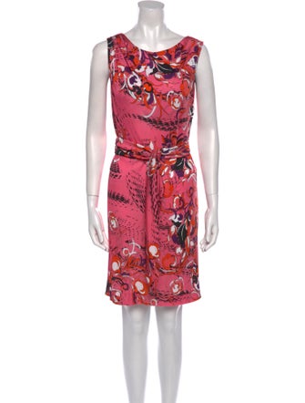 Emilio Pucci Printed Mini Dress