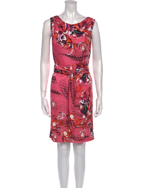 Emilio Pucci Printed Mini Dress