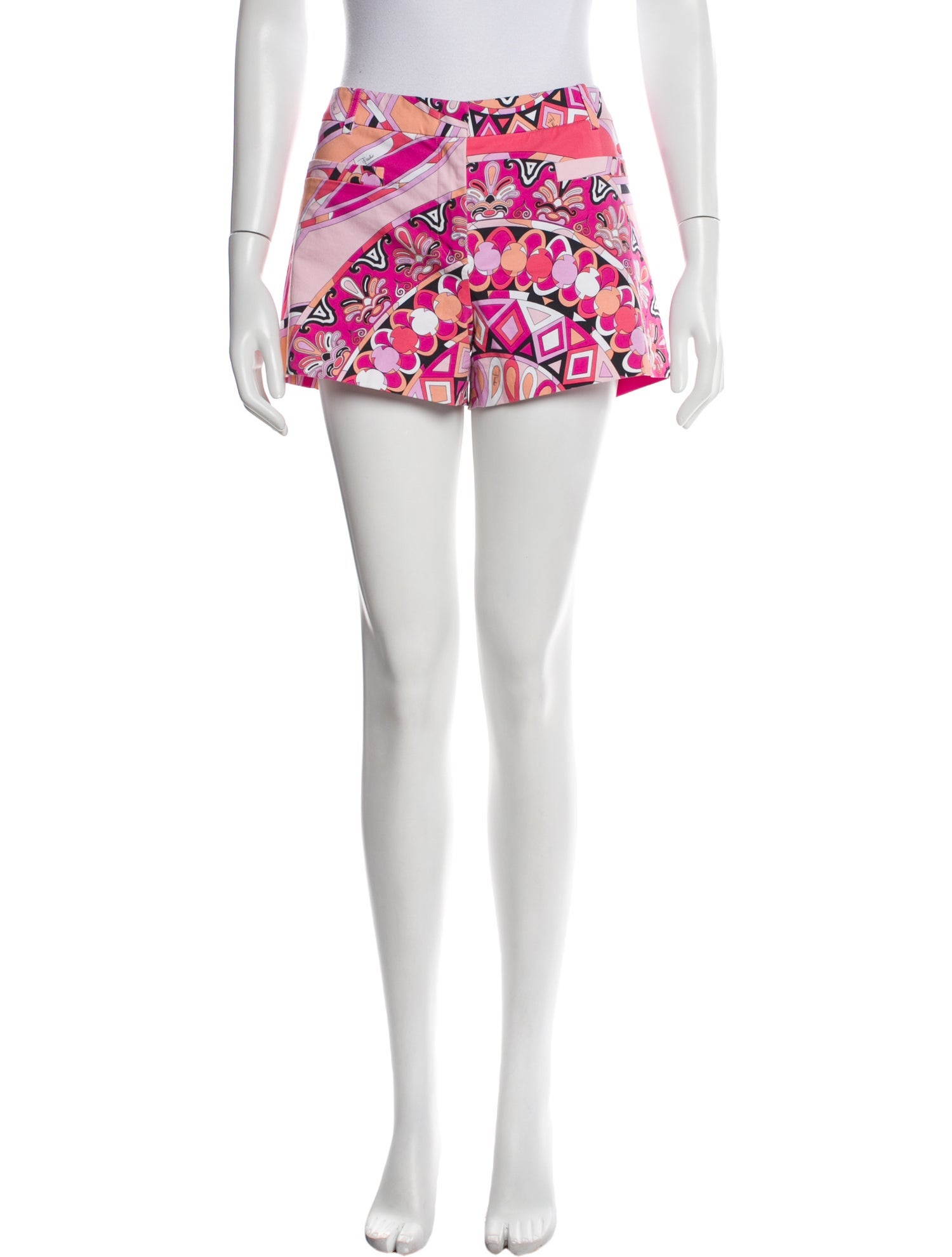 Emilio Pucci Printed Mini Shorts