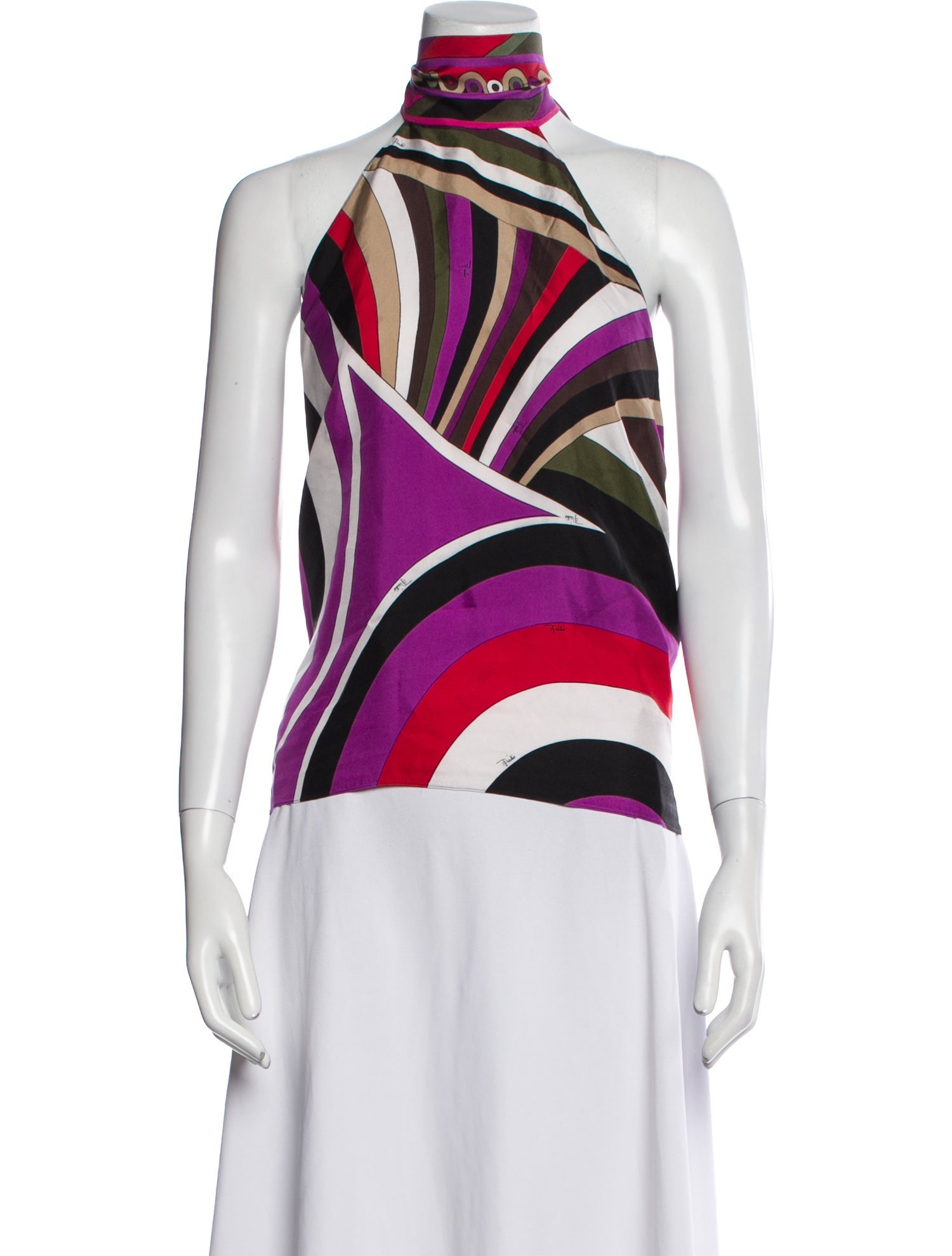 Emilio Pucci Silk Printed Top