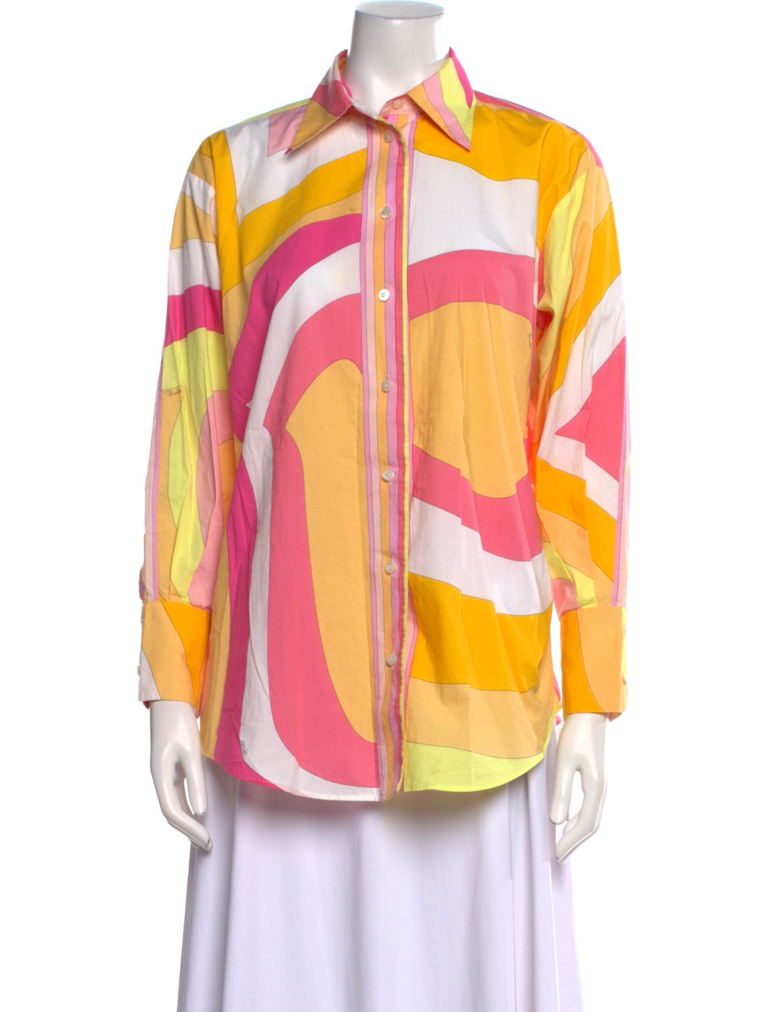 Emilio Pucci Vintage 2000's Button-Up Top
