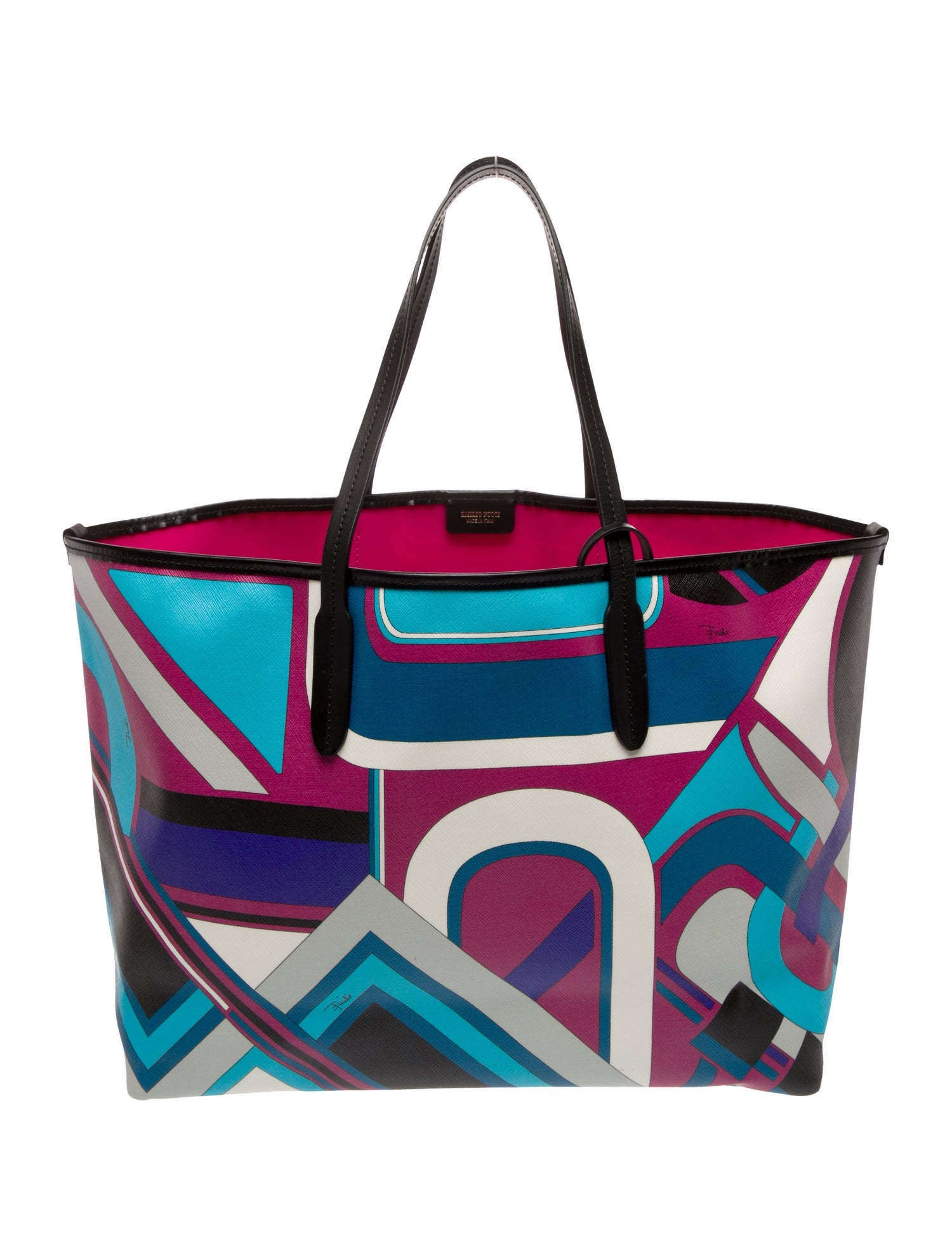 Emilio Pucci Canvas Tote