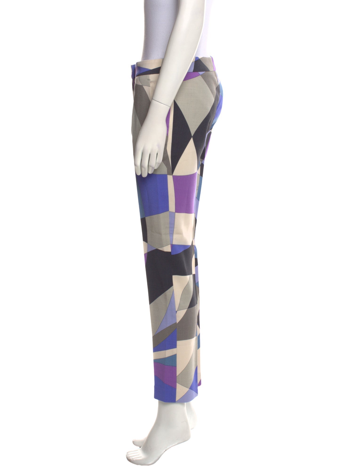 Emilio Pucci Wool Skinny Leg Pants