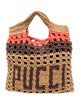 Emilio Pucci Raffia Top Handle Bag