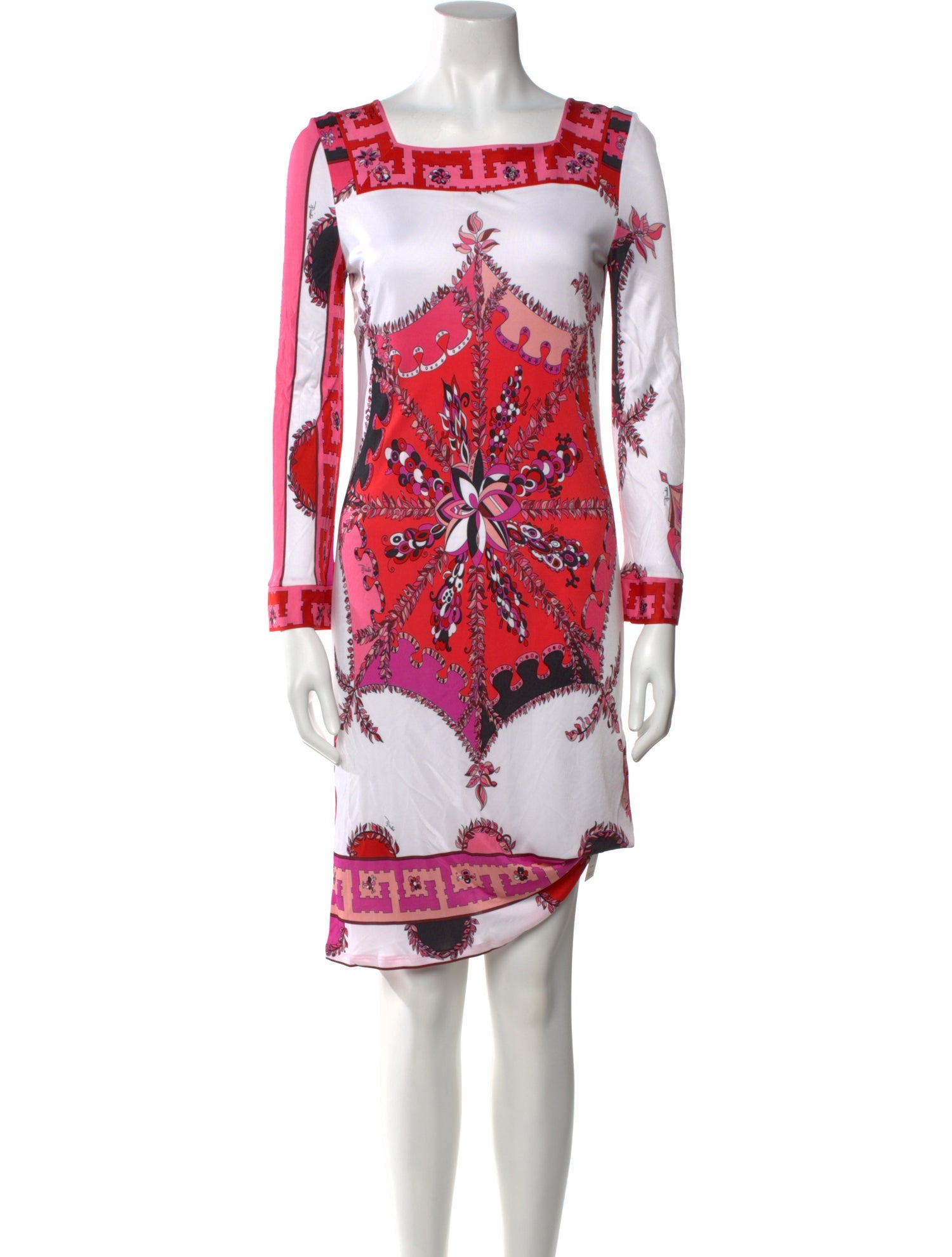Emilio Pucci Printed Knee-Length Dress