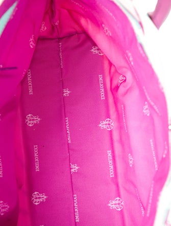 Emilio Pucci Canvas Tote