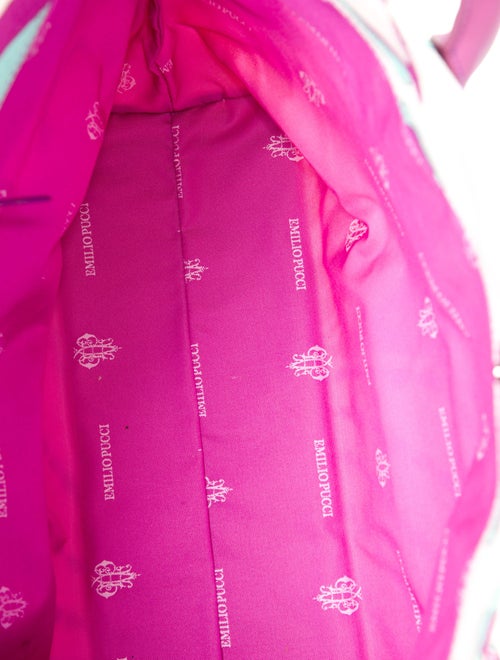 Emilio Pucci Canvas Tote