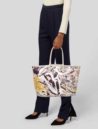 Emilio Pucci Canvas Tote
