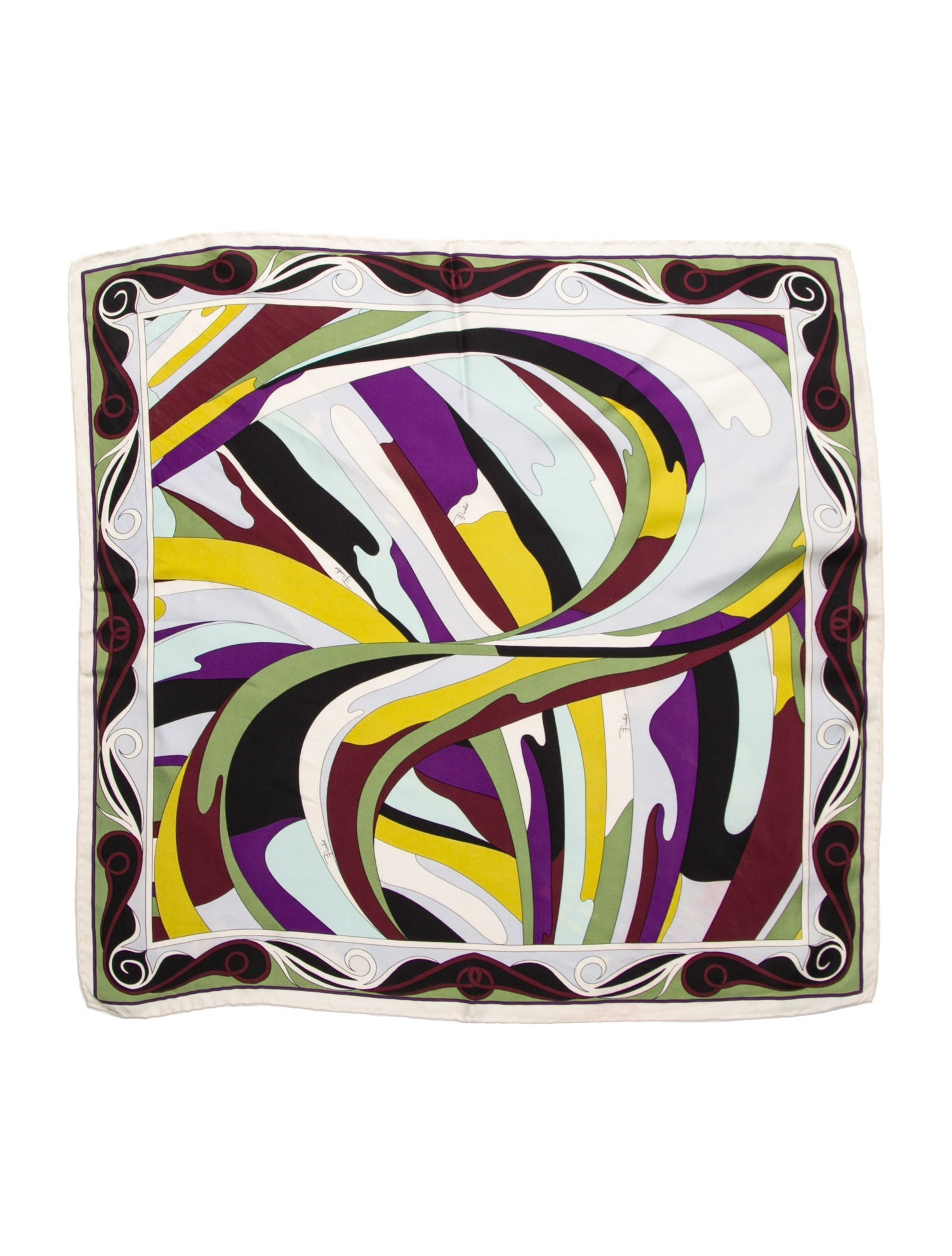 Emilio Pucci Silk Printed Scarf