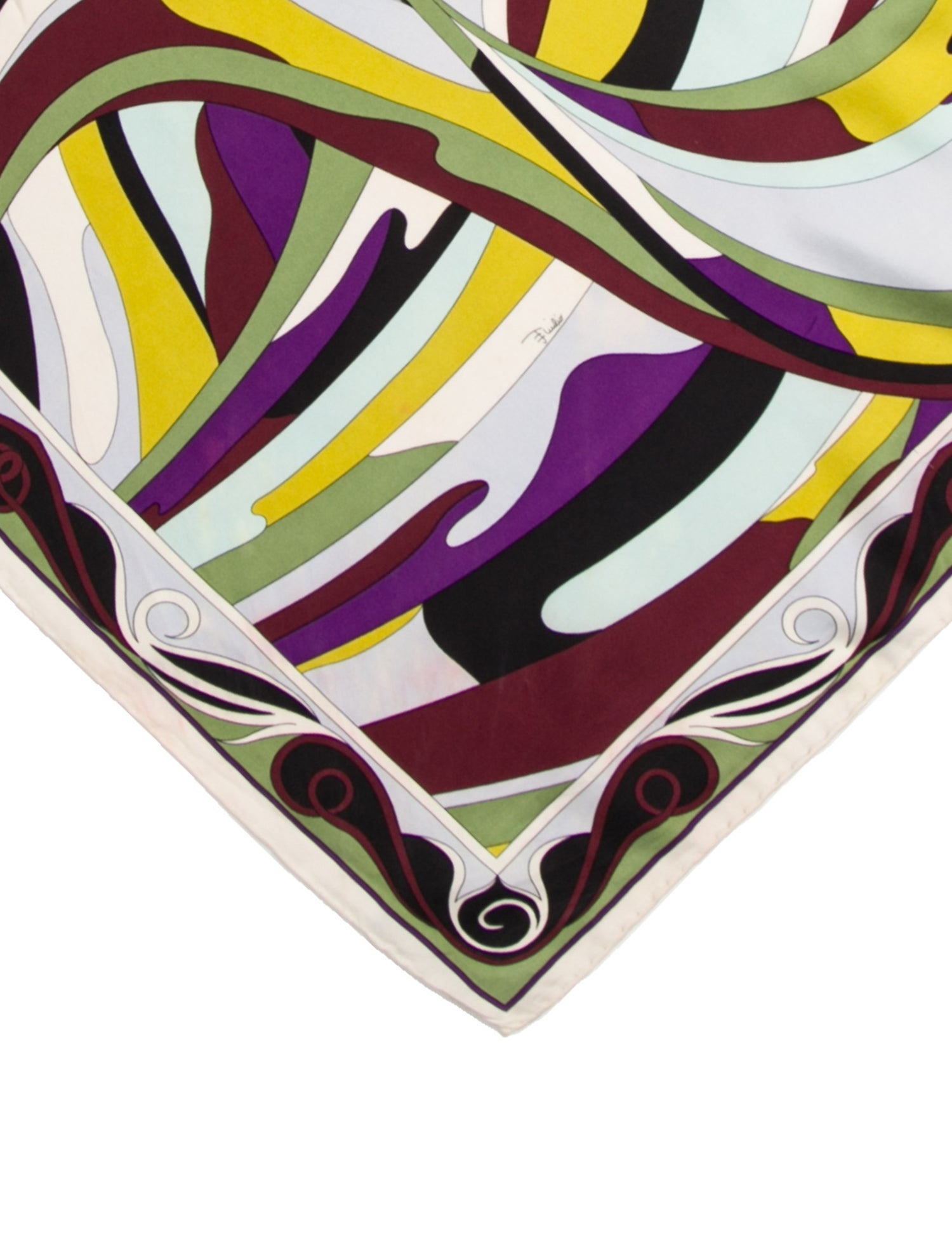 Emilio Pucci Silk Printed Scarf