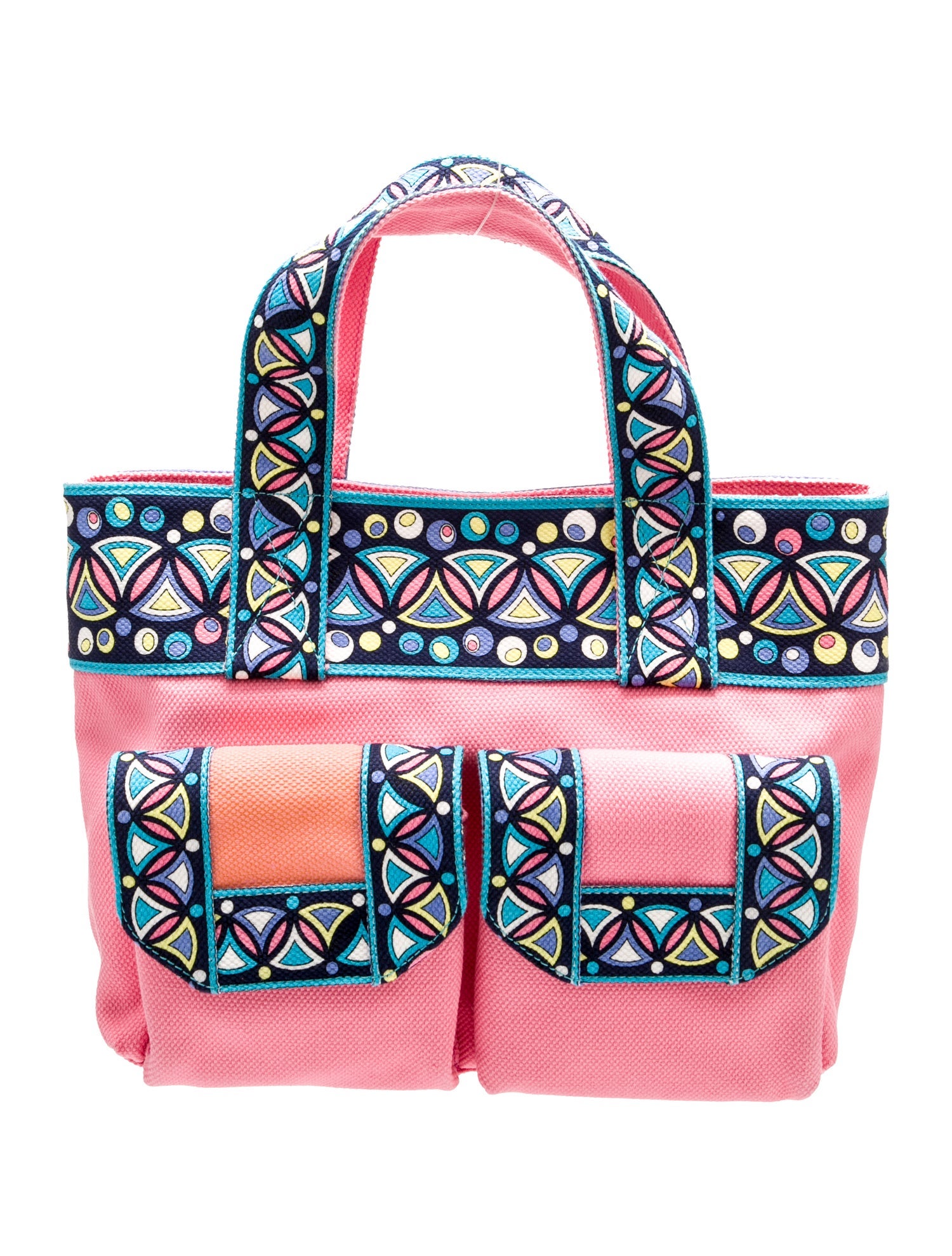 Emilio Pucci Canvas Tote