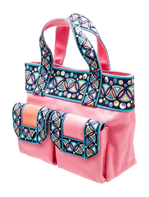 Emilio Pucci Canvas Tote