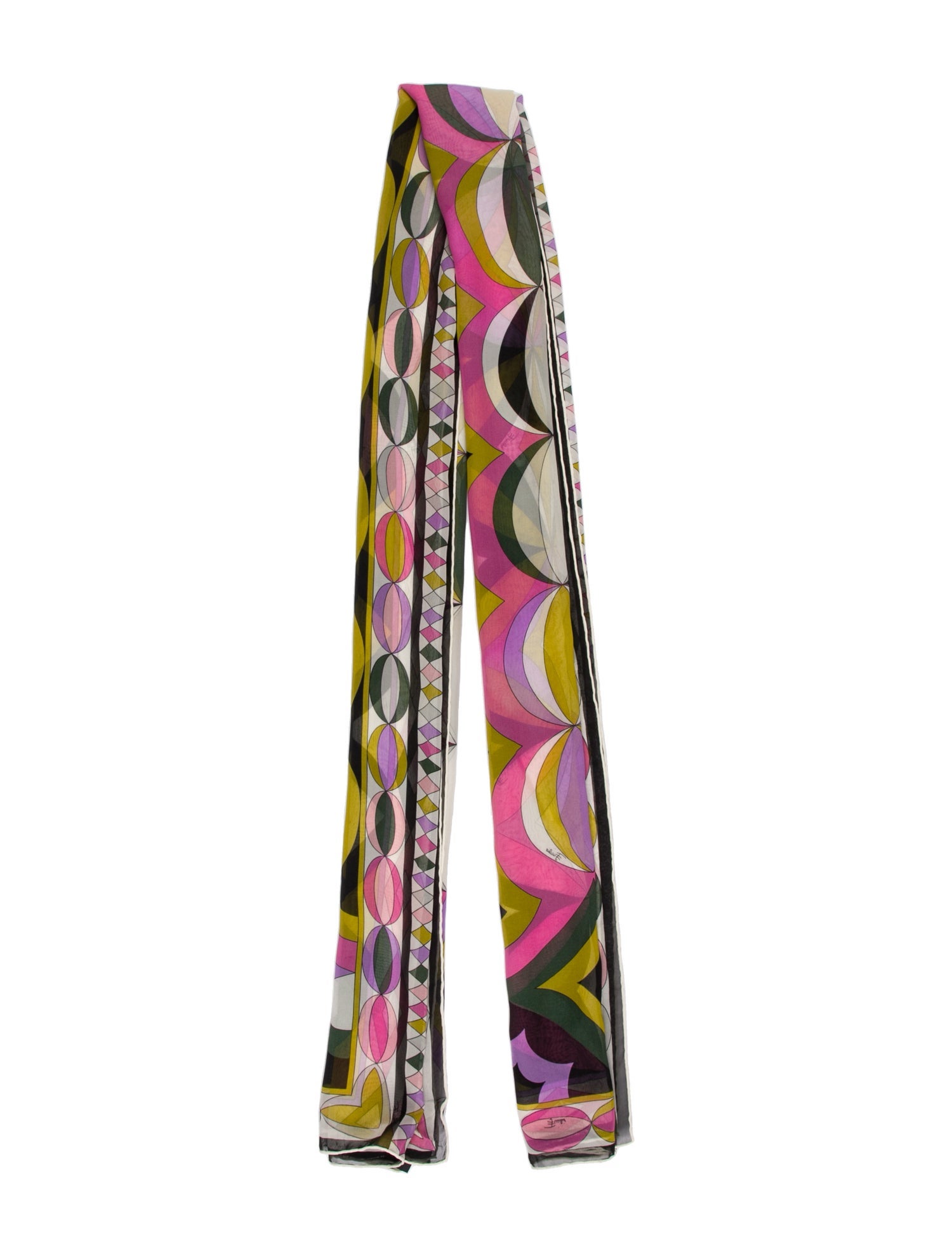 Emilio Pucci Silk Printed Scarf