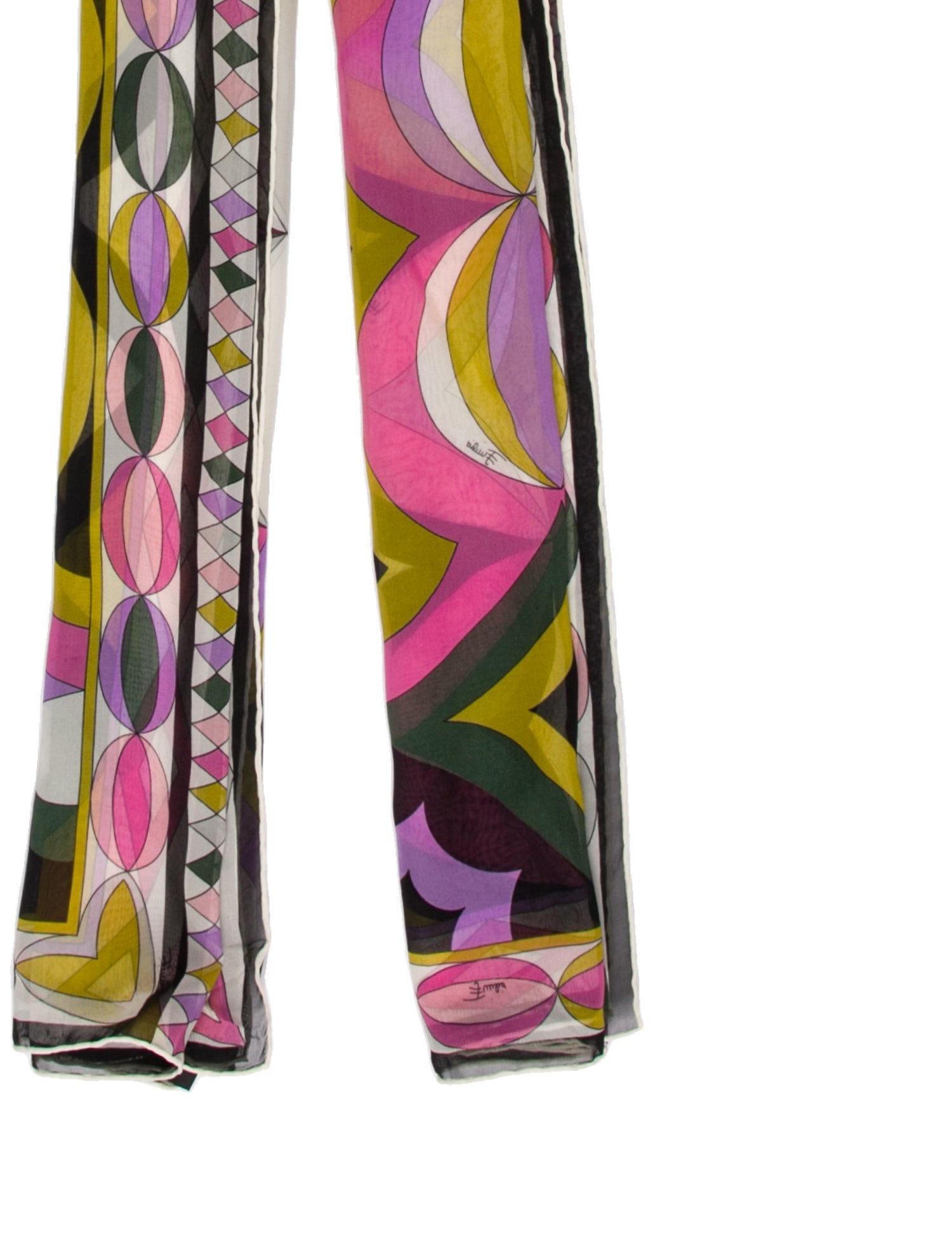 Emilio Pucci Silk Printed Scarf