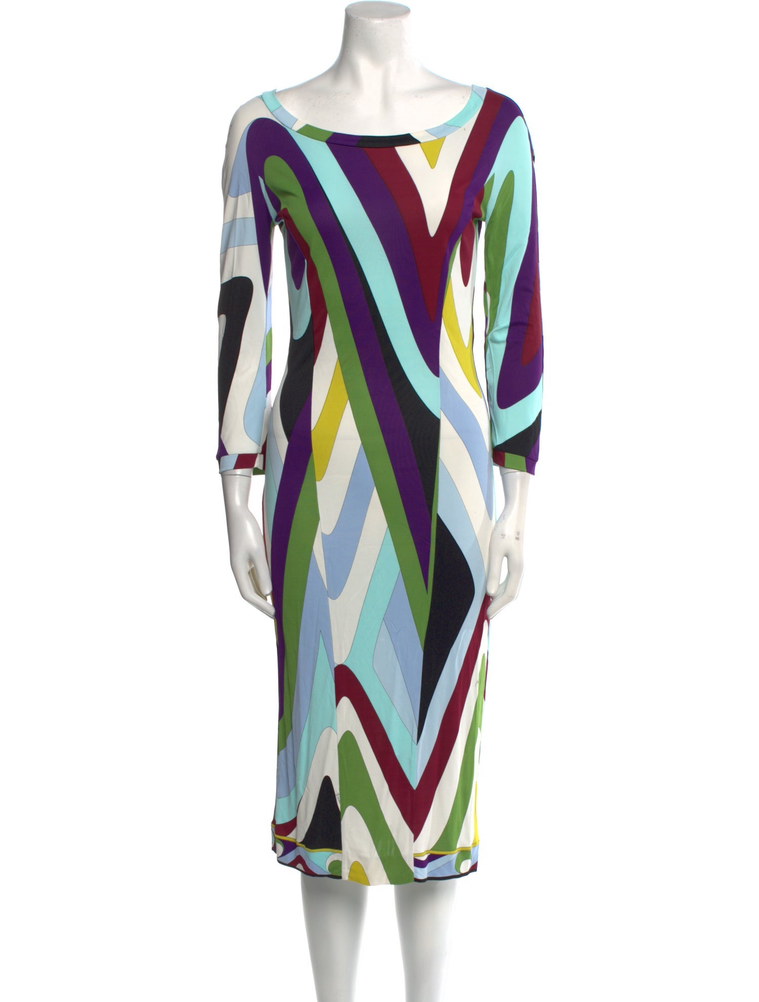 Emilio Pucci Vintage Midi Length Dress