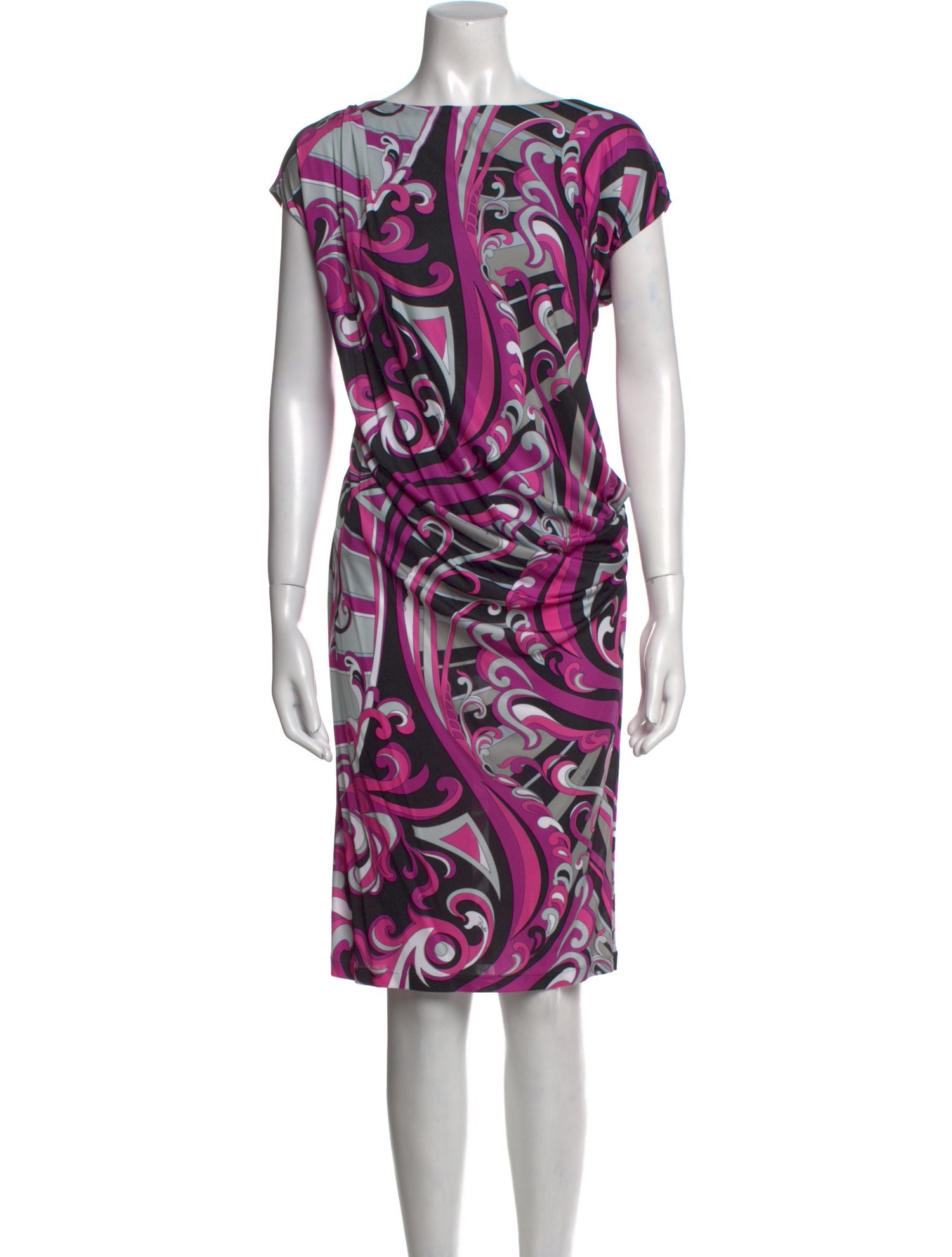 Emilio Pucci Printed Knee-Length Dress