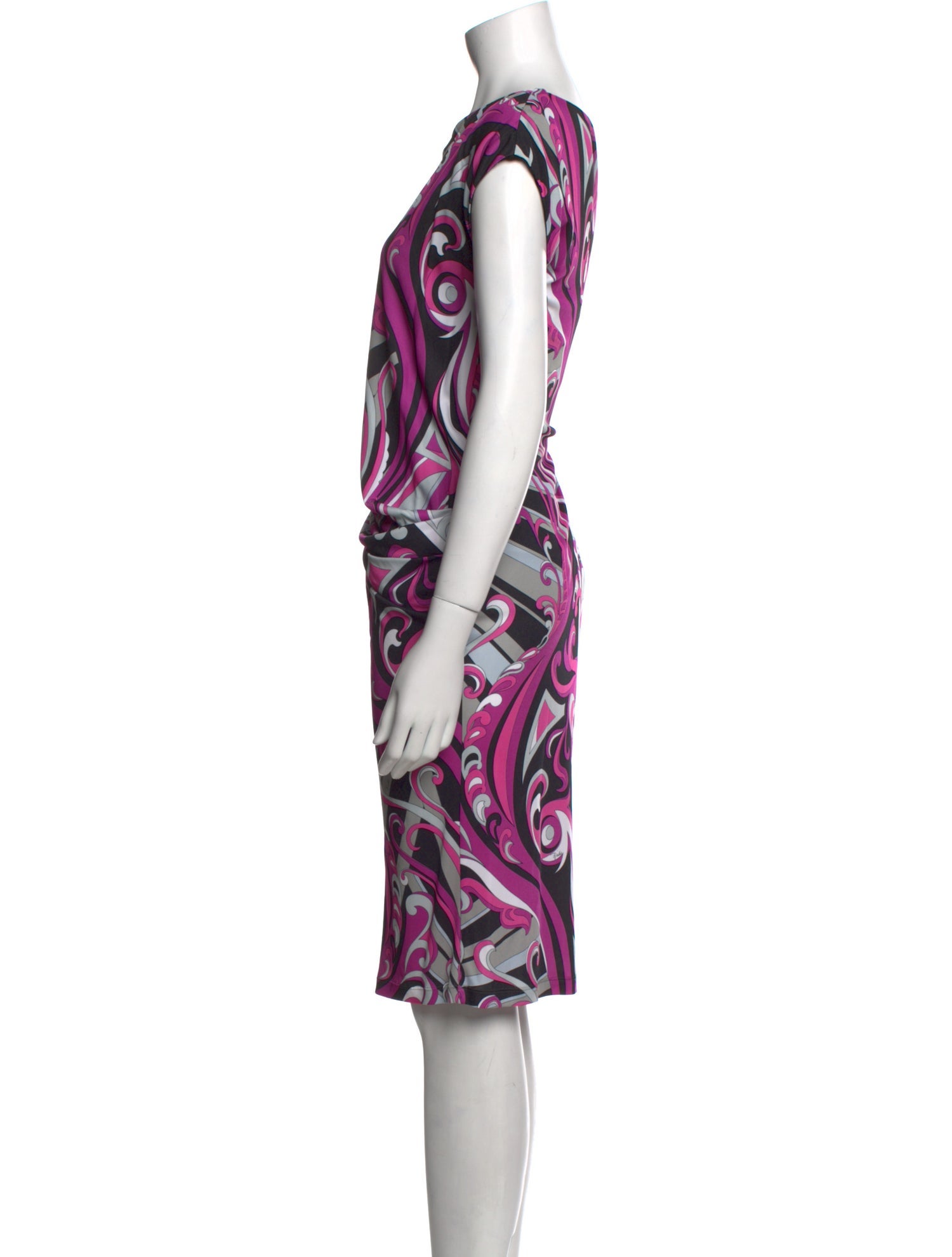 Emilio Pucci Printed Knee-Length Dress
