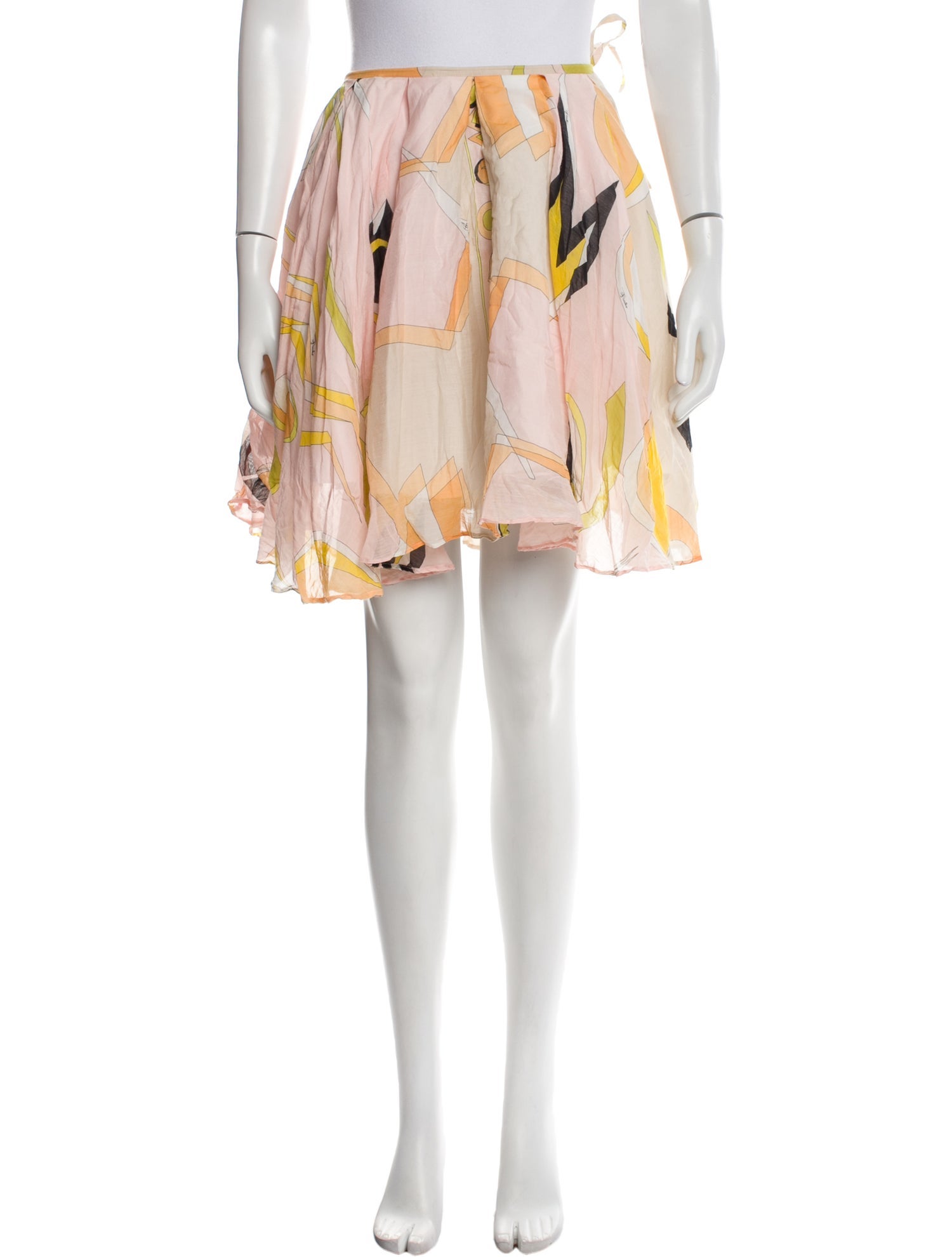 Emilio Pucci Printed Mini Skirt