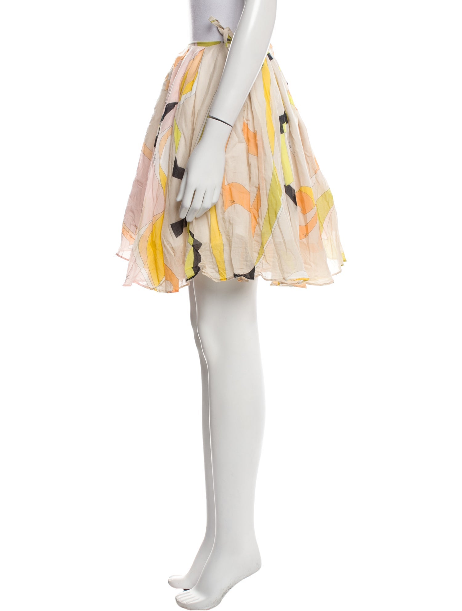 Emilio Pucci Printed Mini Skirt