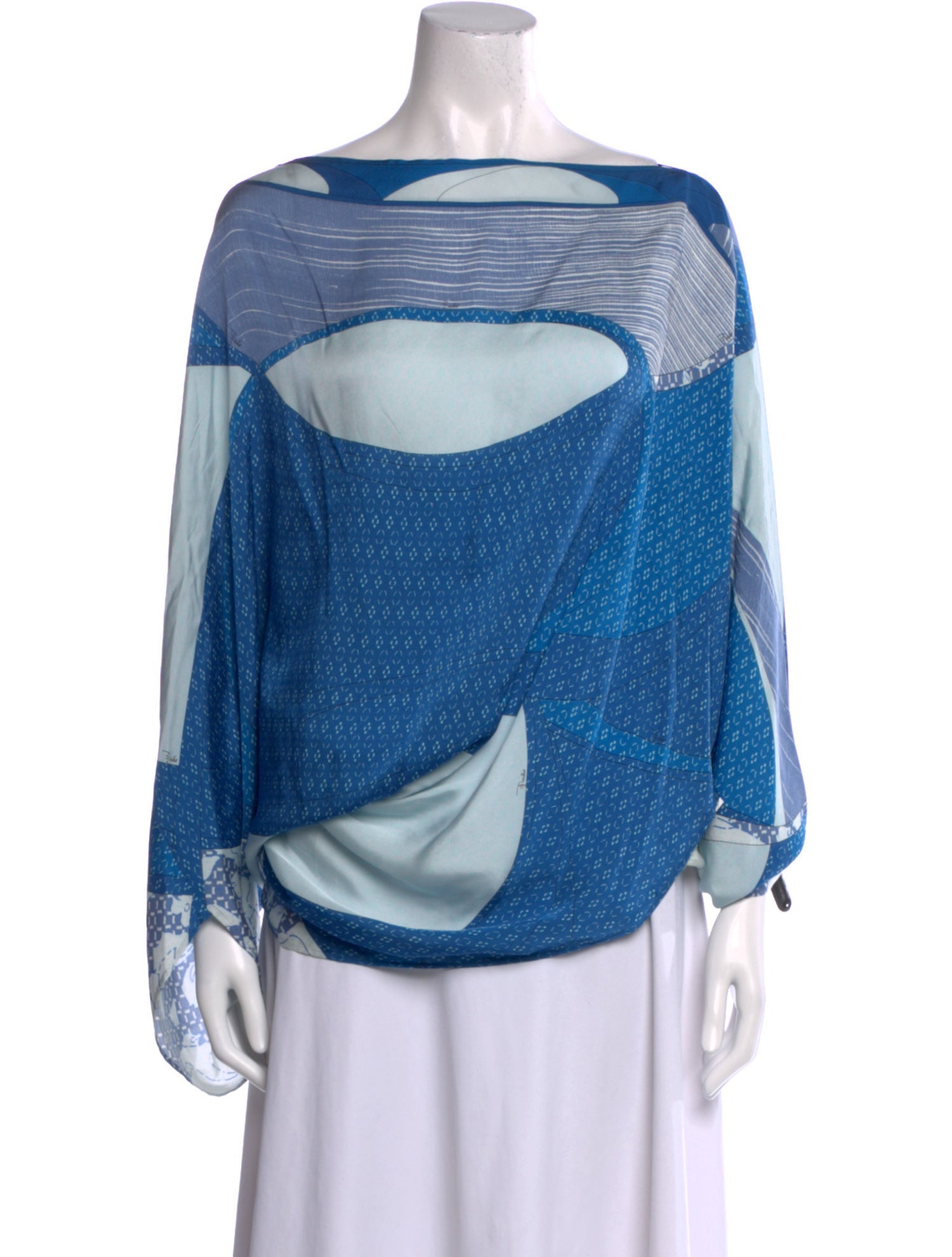 Emilio Pucci Silk Printed Blouse