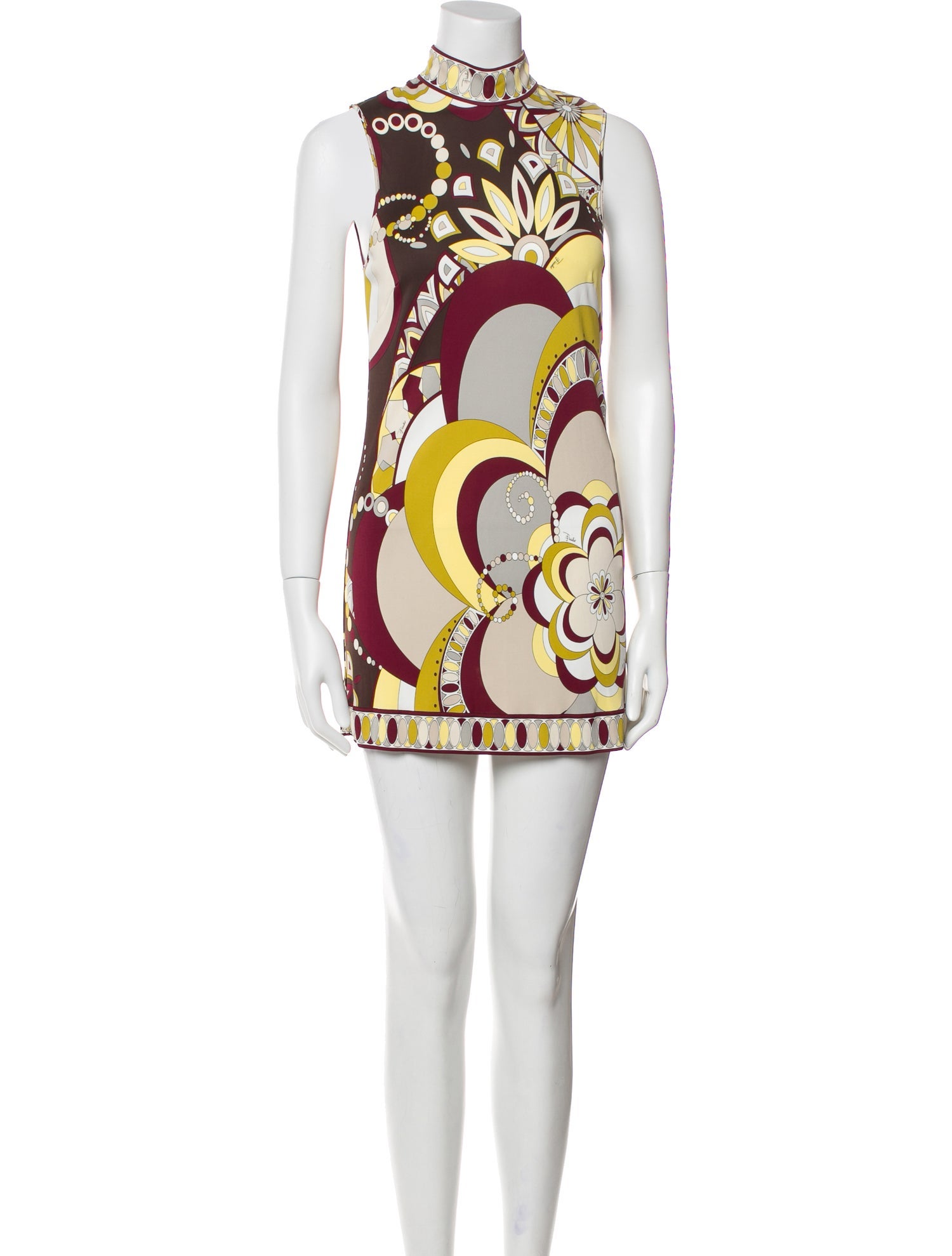 Emilio Pucci Printed Long Dress