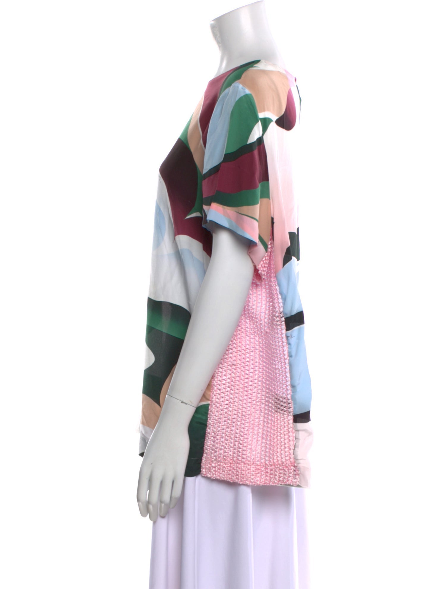 Emilio Pucci Printed Scoop Neck T-Shirt