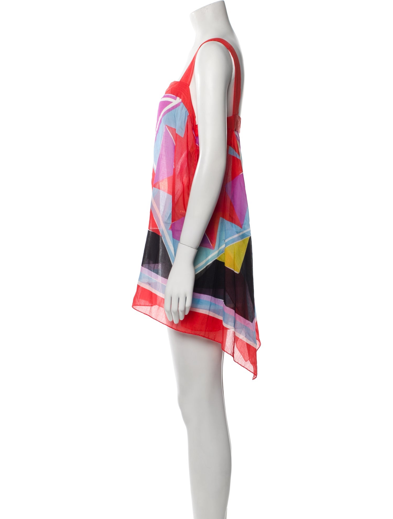 Emilio Pucci Striped Mini Dress