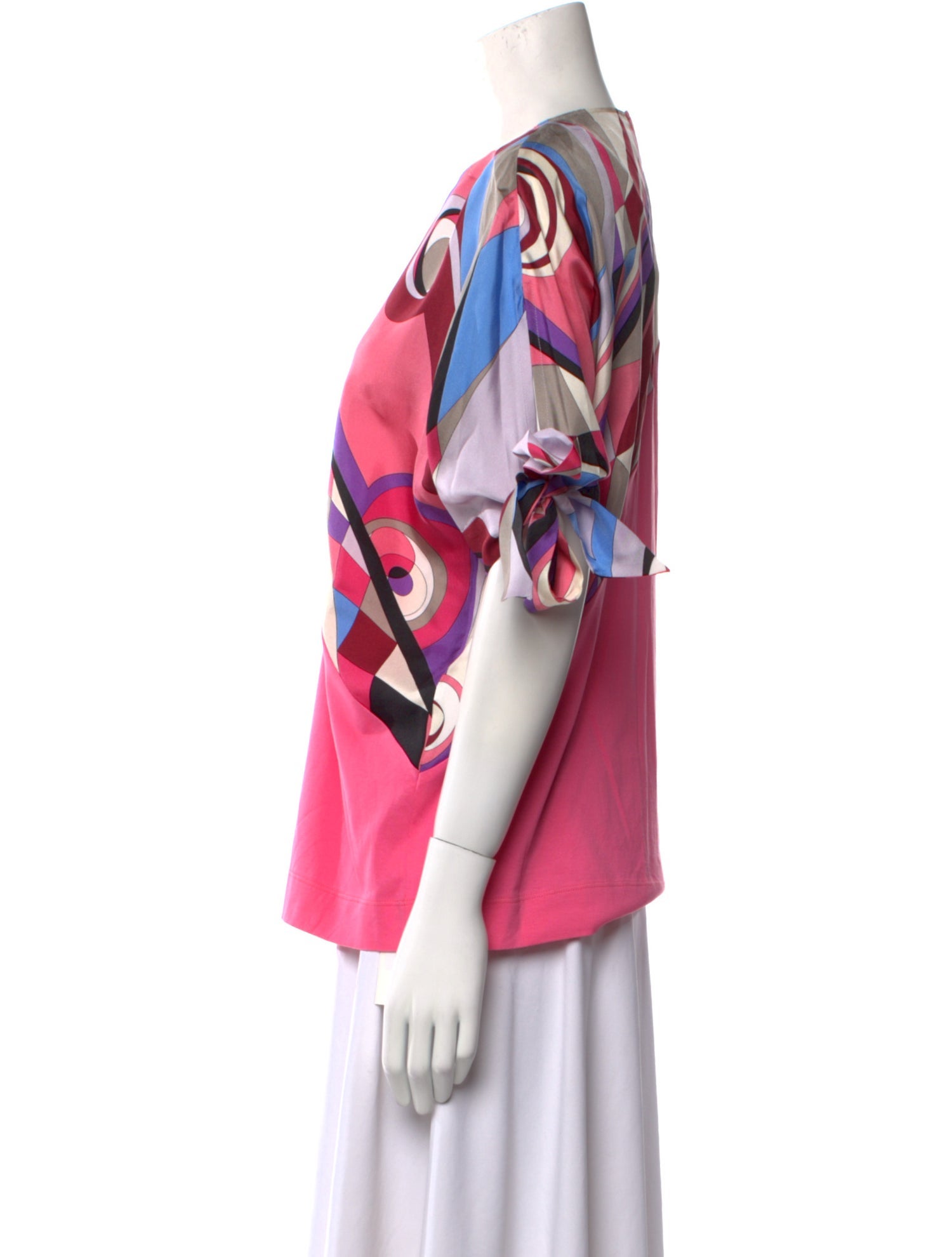 Emilio Pucci Silk Printed Blouse w/ Tags