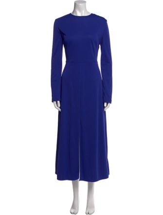 Emilio Pucci Crew Neck Long Dress