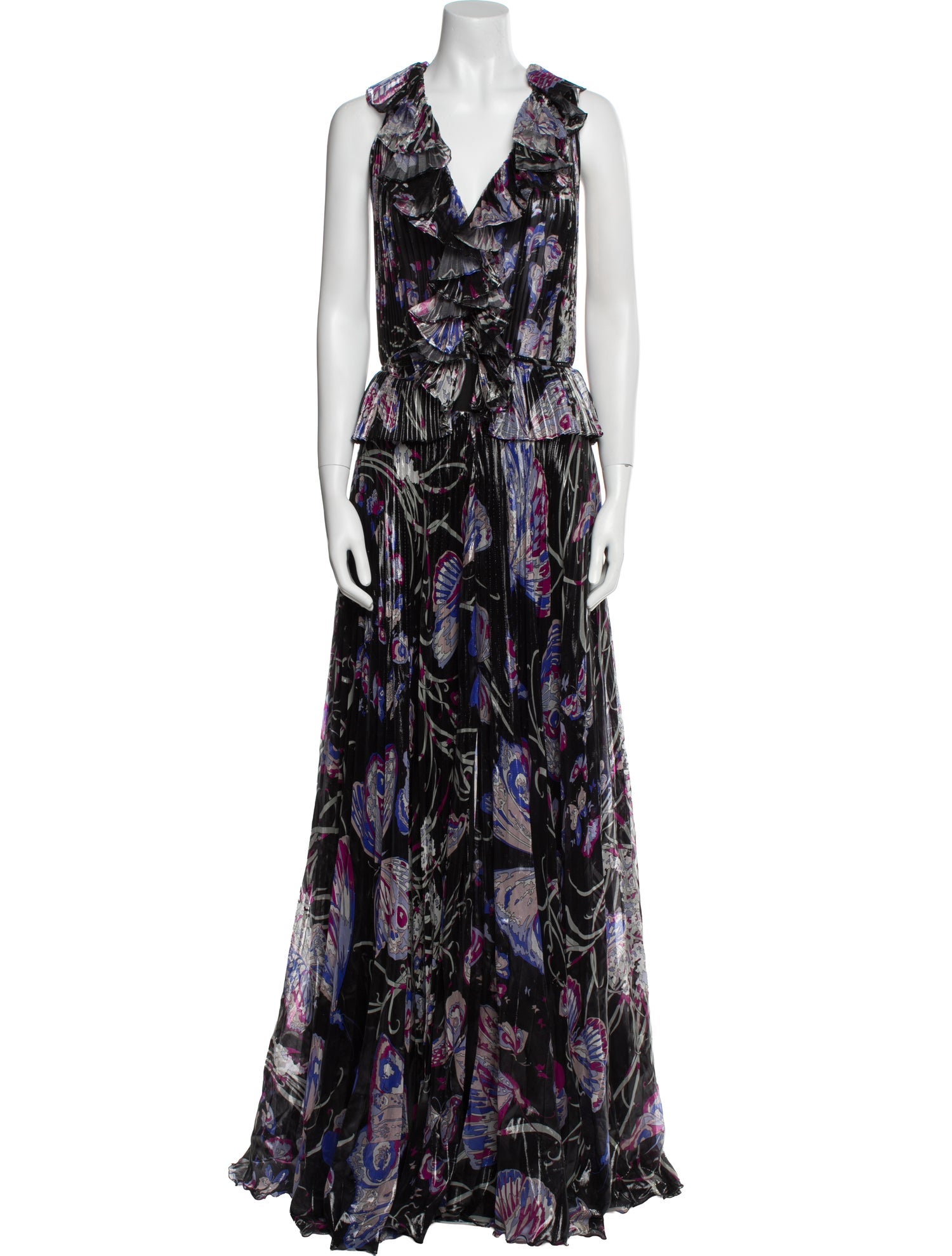 Emilio Pucci Silk Long Dress