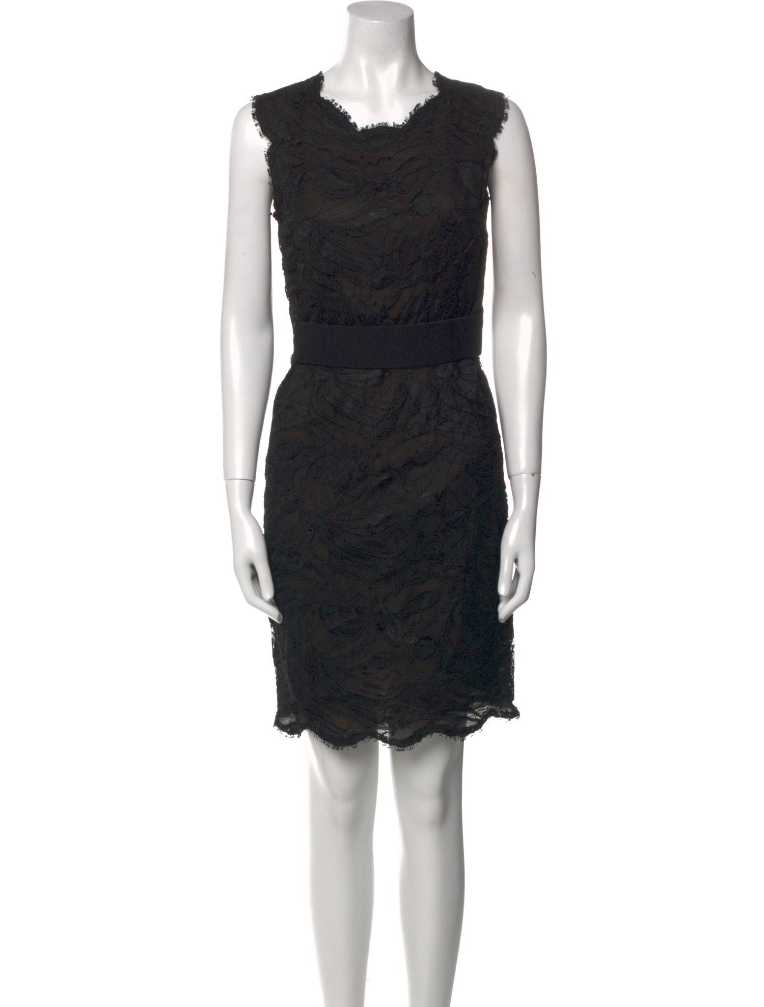 Emilio Pucci Lace Pattern Knee-Length Dress
