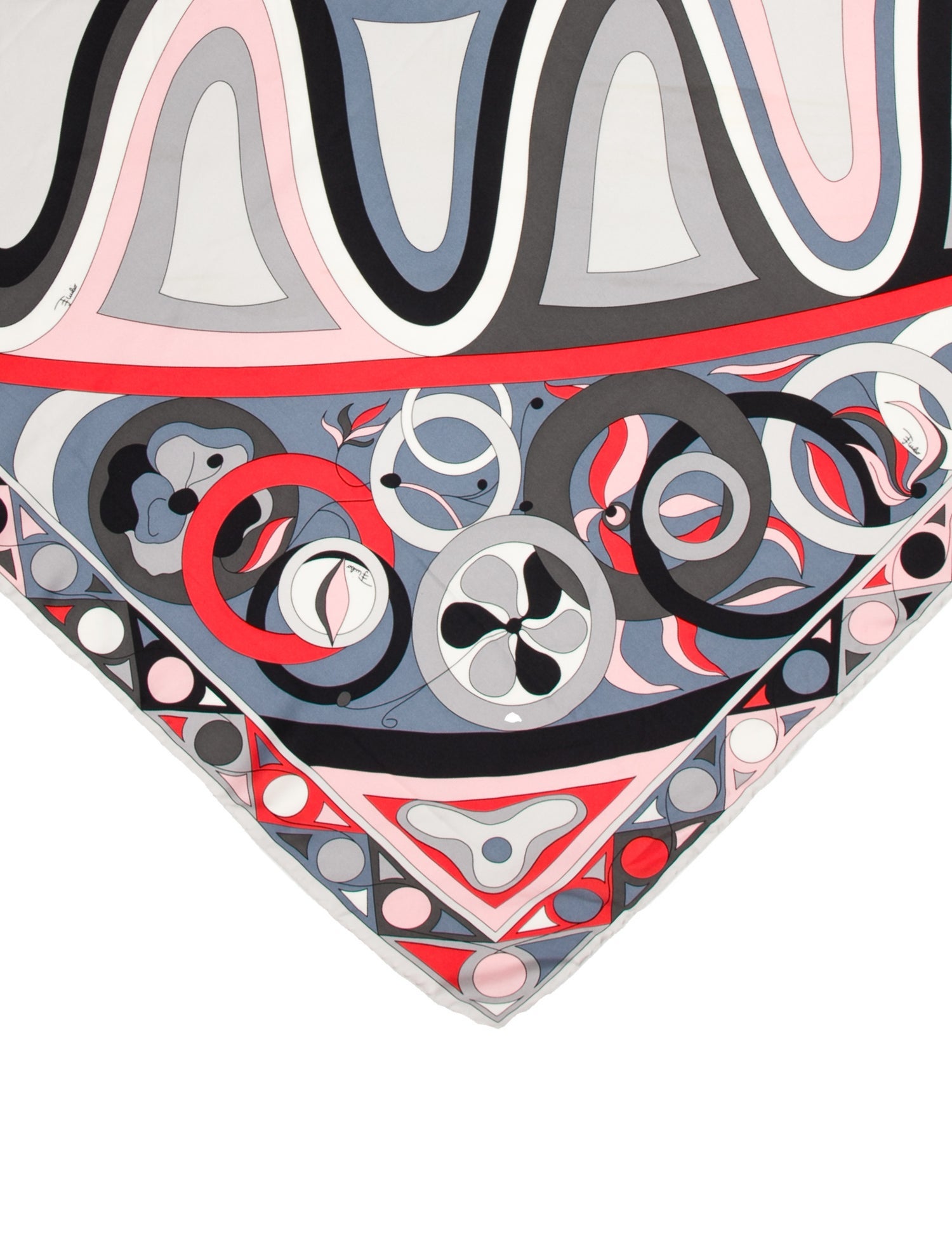 Emilio Pucci Silk Printed Scarf