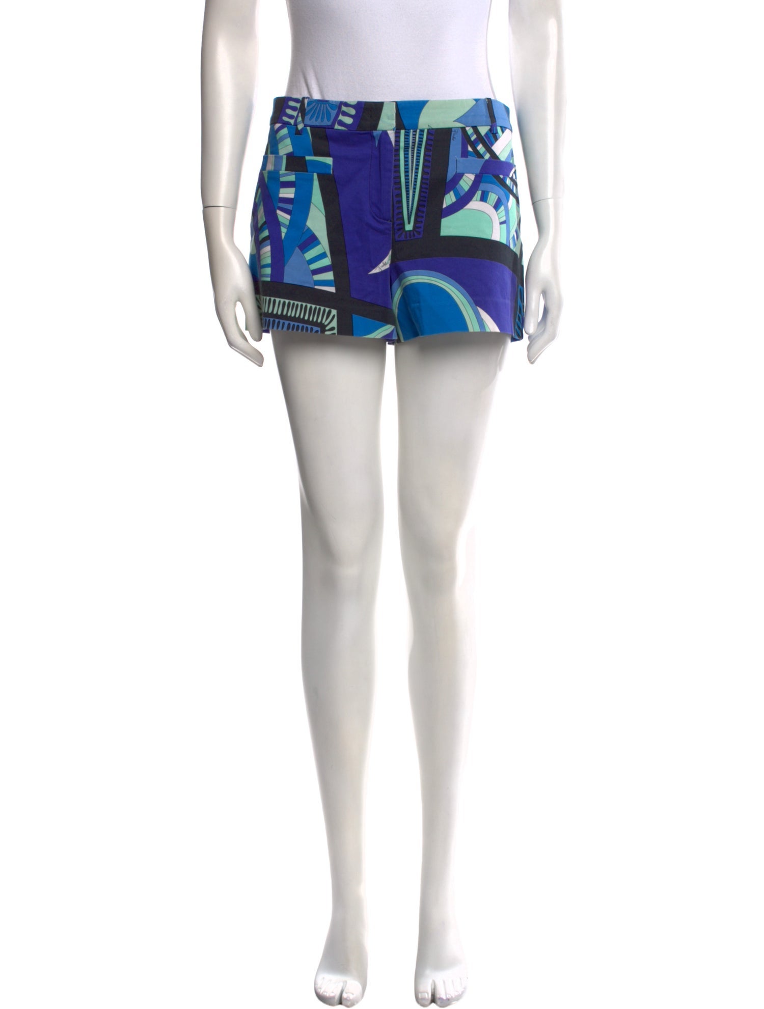 Emilio Pucci Printed Mini Shorts