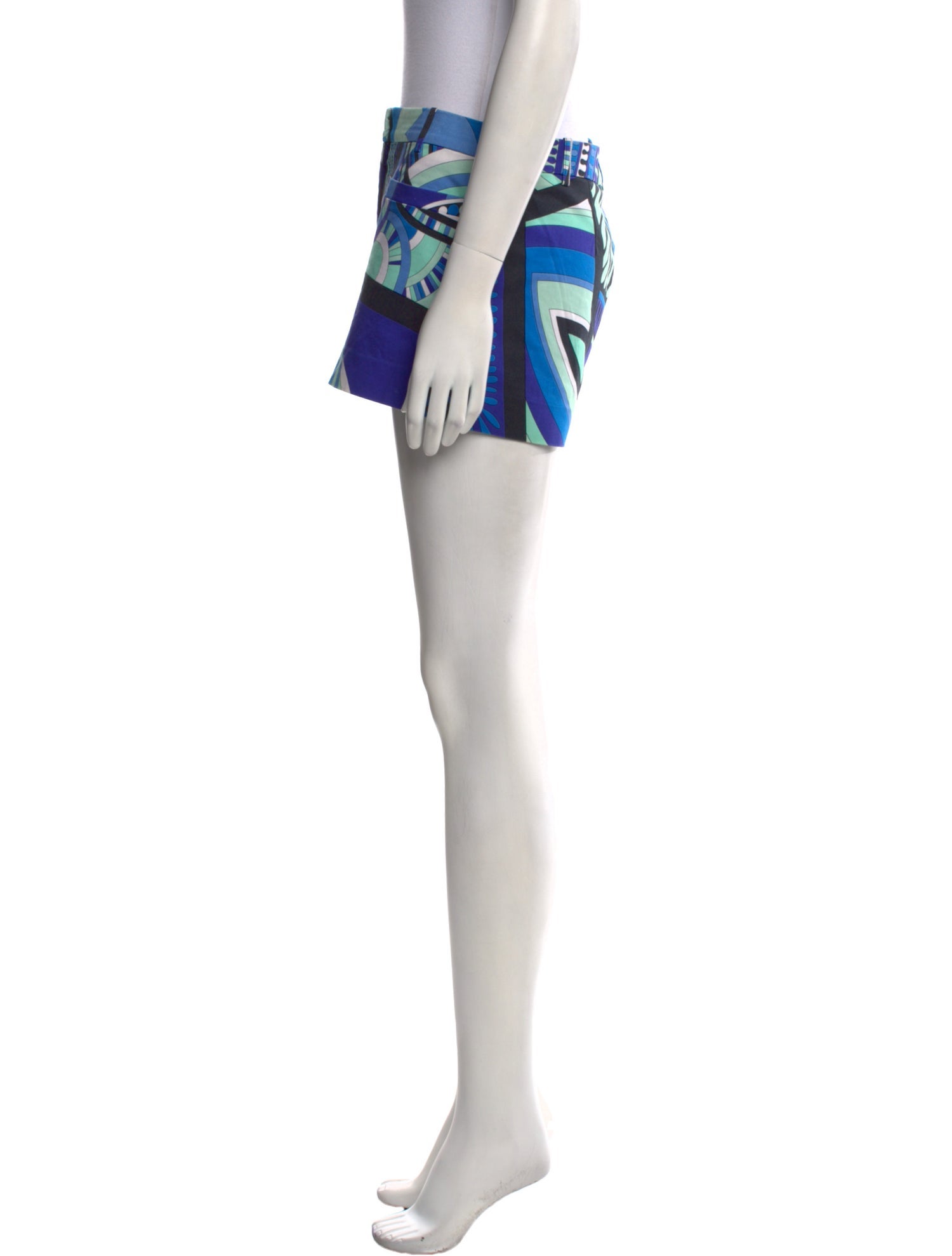 Emilio Pucci Printed Mini Shorts