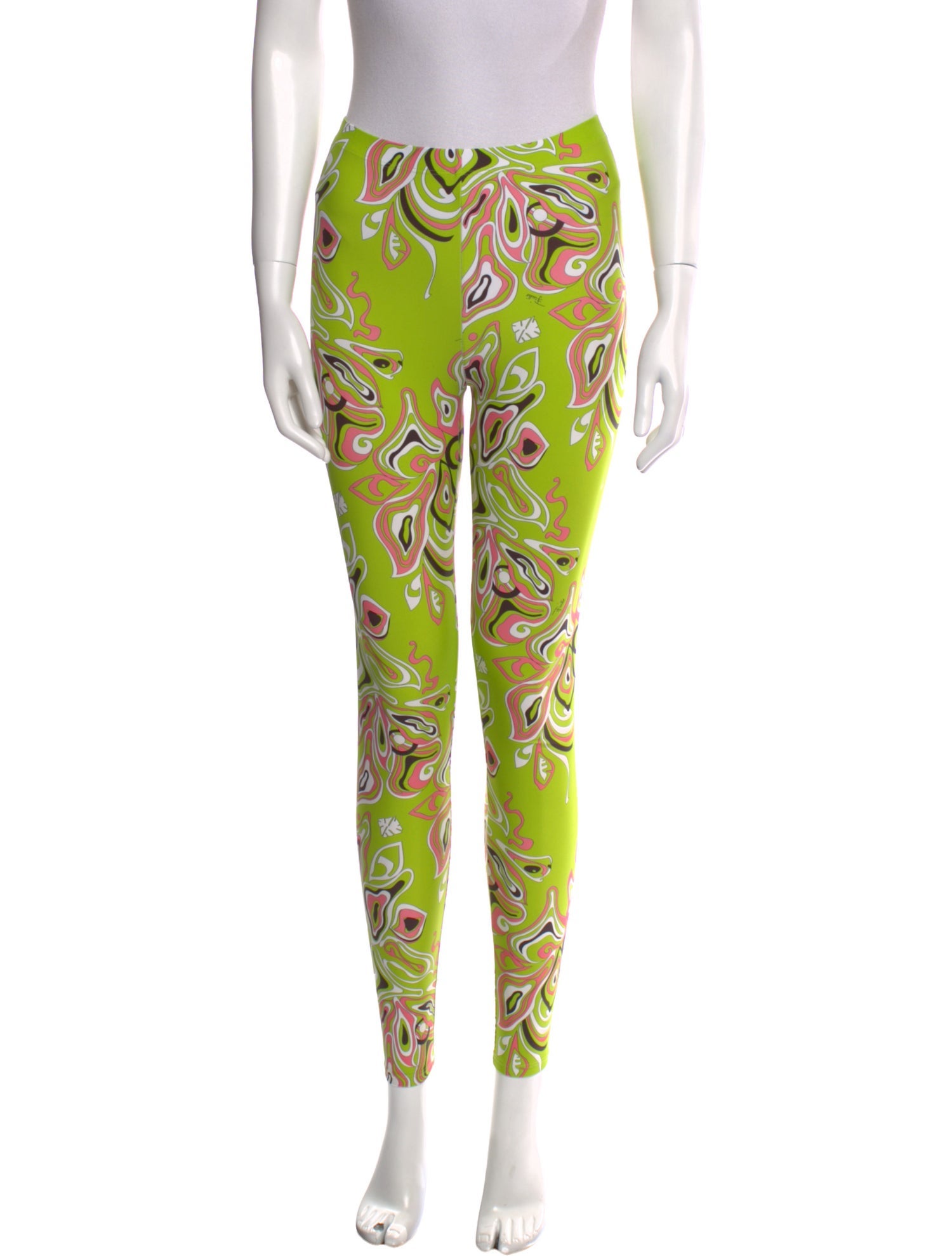 Emilio Pucci Striped Skinny Leg Pants