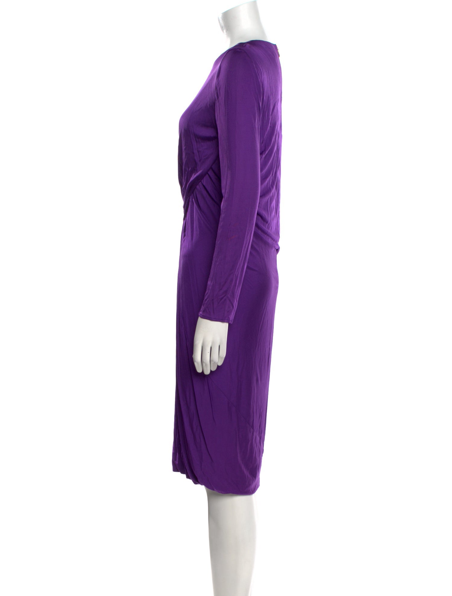 Emilio Pucci Bateau Neckline Knee-Length Dress