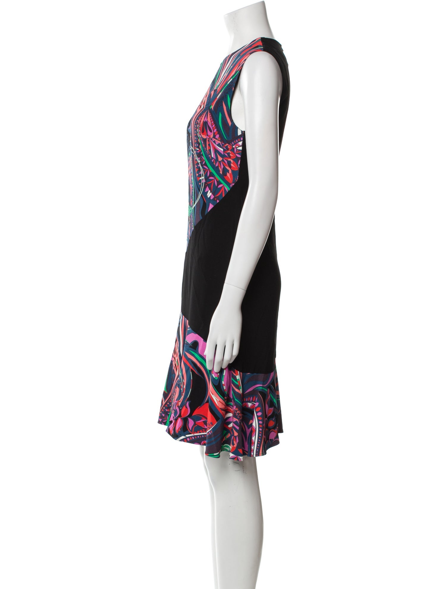 Emilio Pucci Printed Knee-Length Dress