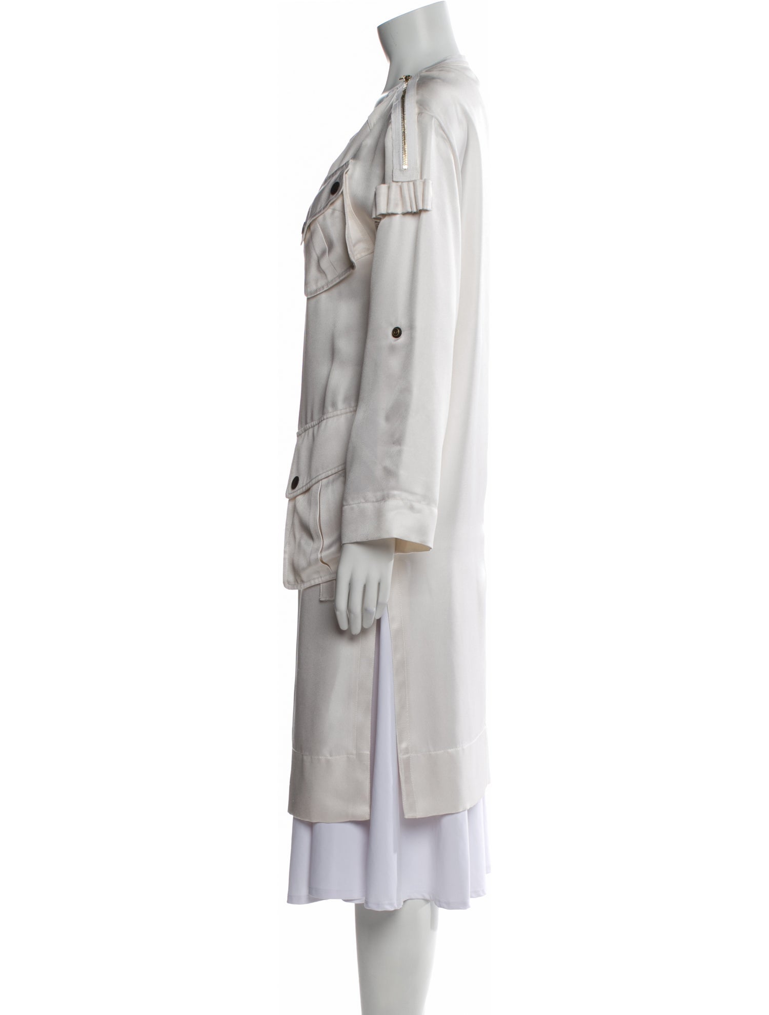 Emilio Pucci Silk Trench Coat