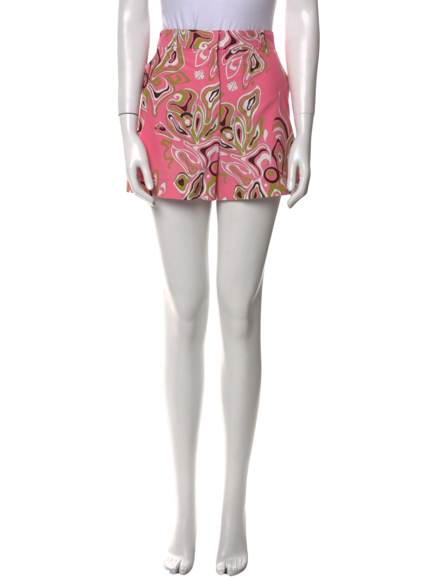 Emilio Pucci Printed Mini Shorts