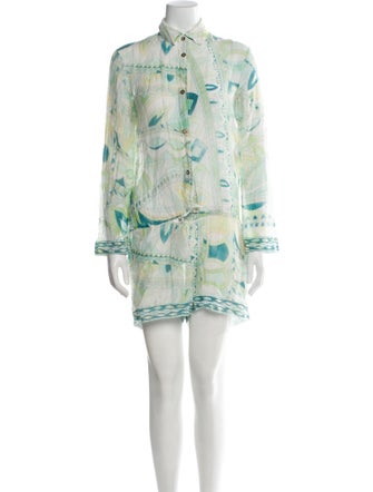 Emilio Pucci Printed Romper