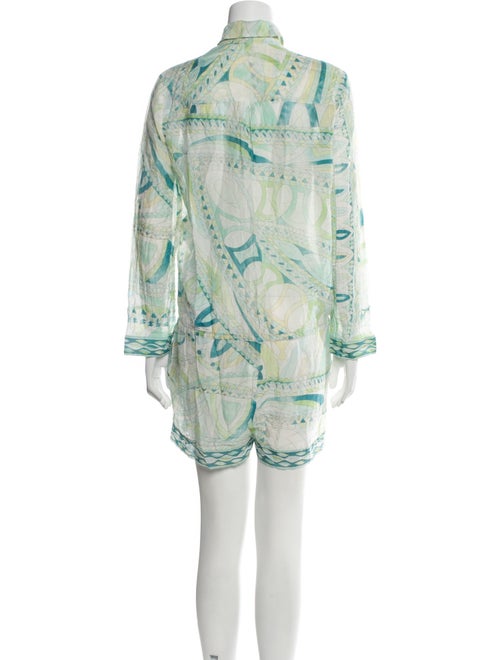 Emilio Pucci Printed Romper