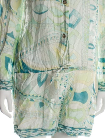 Emilio Pucci Printed Romper
