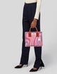 Emilio Pucci Canvas Top Handle Bag