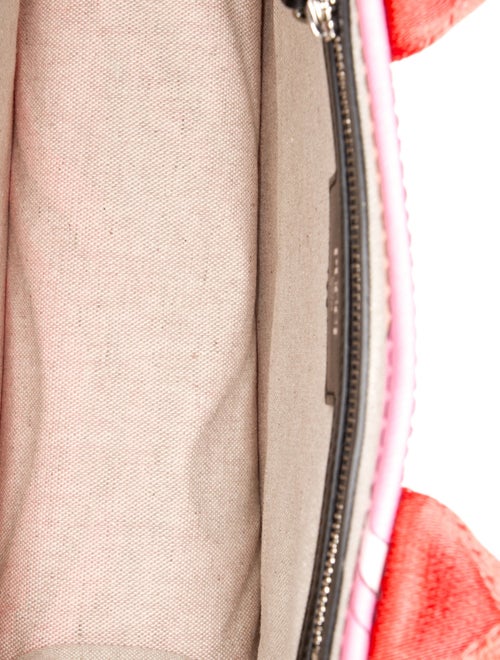 Emilio Pucci Canvas Top Handle Bag