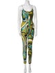 Emilio Pucci Printed Scoop Neck Jumpsuit