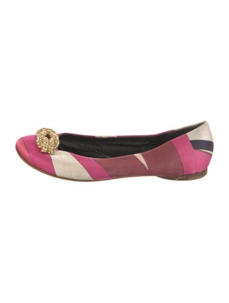 Emilio Pucci Printed Flats