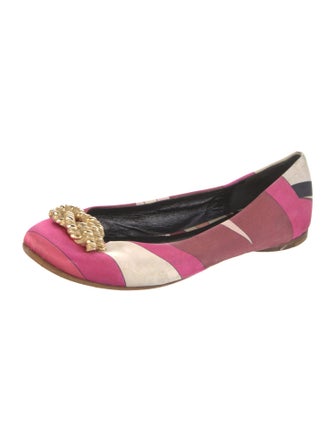 Emilio Pucci Printed Flats