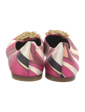 Emilio Pucci Printed Flats