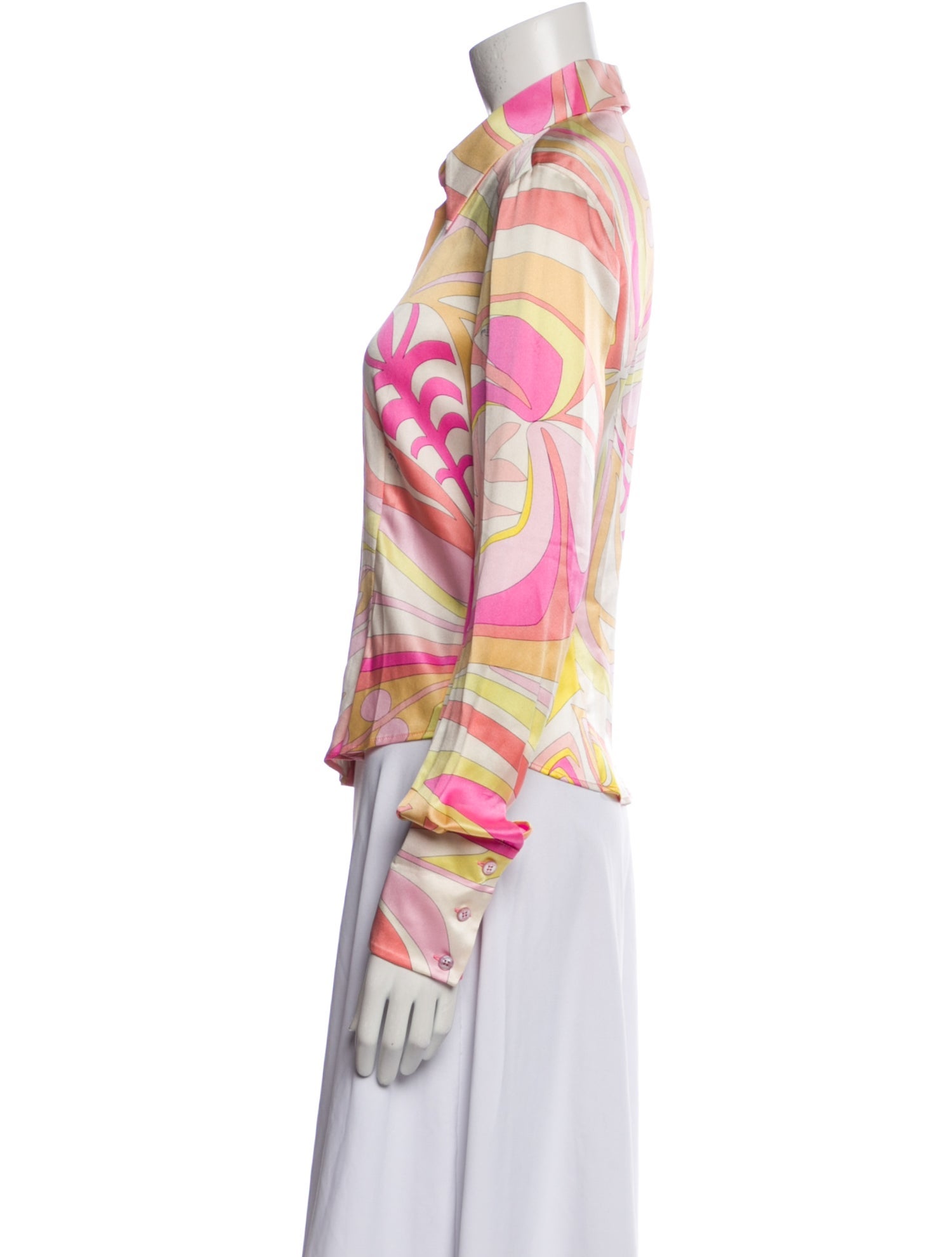 Emilio Pucci Vintage 2000's Button-Up Top