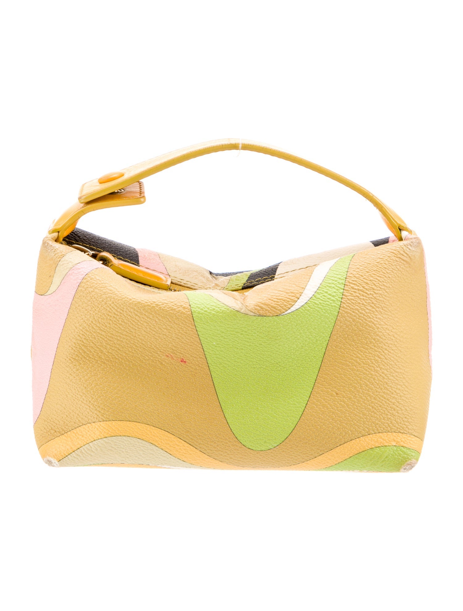 Emilio Pucci Leather Top Handle Bag